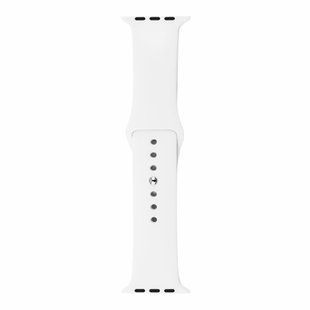 Ремінець на смарт-годинник Sport Band Apple Watch 42/44/45/Ultra (S) - White sport band 42/44/45/Ultra s фото