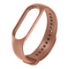 Ремінець для Xiaomi Mi Band 3/4 Original Design - Brown mi band 3/4 фото