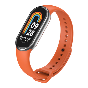 Ремінець для Xiaomi Mi Band 8/9/10 Original Design - Orange Red mi band 8/9/10 фото