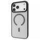 Чохол на Iphone 17 Pro Wave Matte Insane Case with Magnetic Ring - Grey nc 64345 фото