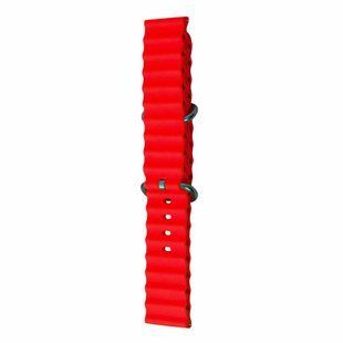 Універсальний ремінець для годинника Ocean Band 20 мм - Red ocean band 20mm фото