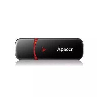 Флеш‑накопичувач Apacer AH333 USB 2.0 64GB - Black apacer ah333 64gb фото
