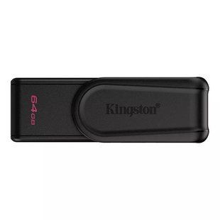 Флеш‑накопичувач Kingston DT Exodia S USB 3.2 64GB - Black Kingston Exodia S DT USB 64gb фото