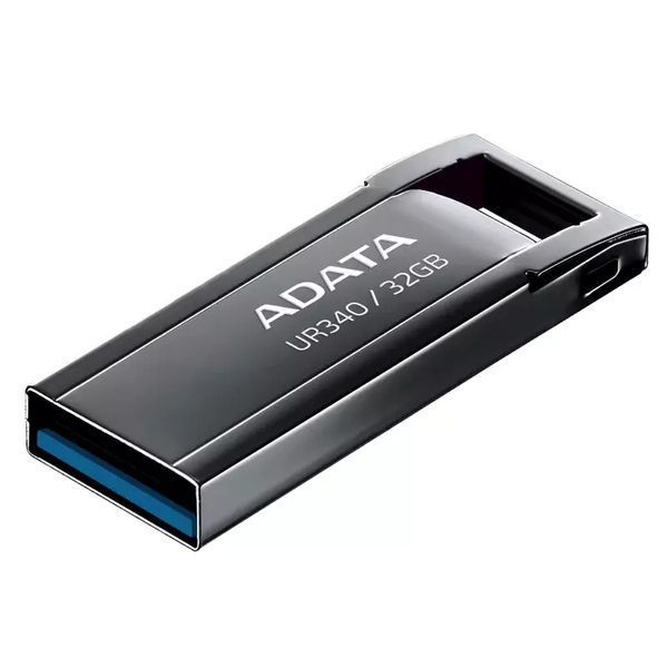Флеш‑накопичувач ADATA UR340 USB 3.2 32GB Black adata ur340 usb 32gb фото
