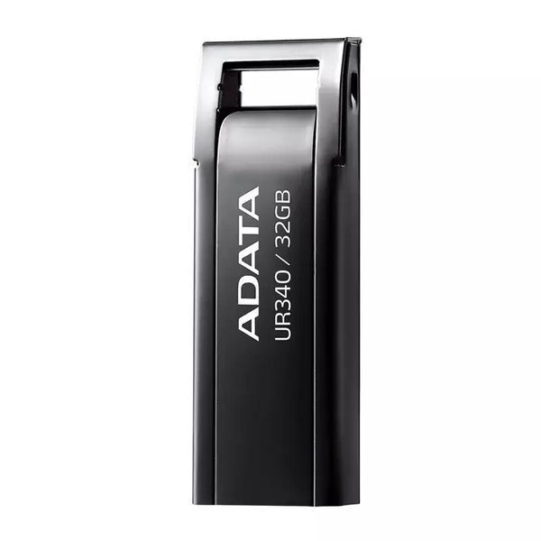 Флеш‑накопичувач ADATA UR340 USB 3.2 32GB Black adata ur340 usb 32gb фото
