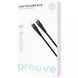 Кабель силіконовий Type-C to Lightning Proove Light Silicone Plus 27W 3A 1 метр - Чорний nc 64361 фото 3