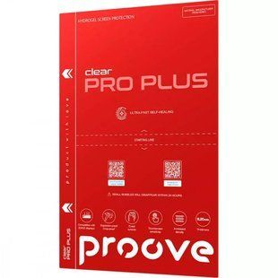 Захисна гідрогелева плівка Proove Hydrogel Screen Protection Pro Plus Clear nc 59354 фото