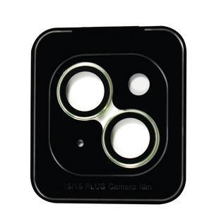 Захисне скло для камери iPhone 15 / 15 Plus Lens Glass - Green lens glass 15/15plus фото