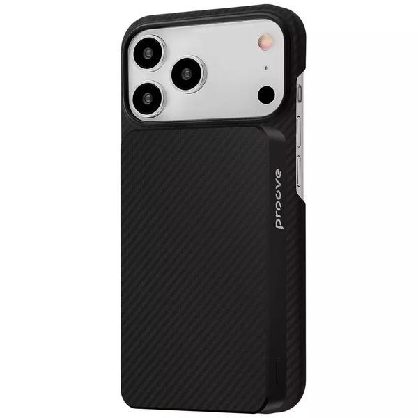 Павербанк Proove Carbon Slim 10000mAh 22.5W з бездротовою зарядкою - Black nc 67167 фото