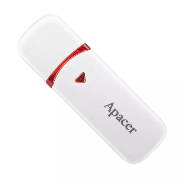 Флеш‑накопичувач Apacer AH333 USB 2.0 32GB - White apacer ah333 32gb фото