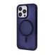 Чохол на Iphone 13 Pro Wave Matte Insane Case with Magnetic Ring - Midnight Blue nc 45114 фото