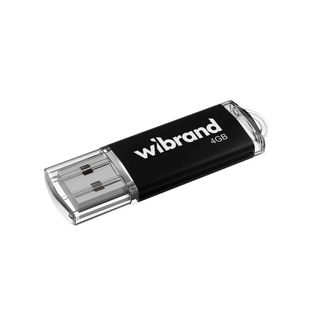 Флеш‑накопичувач Wibrand Cougar USB 2.0 4GB - Black wilbrand cougar usb 4gb фото