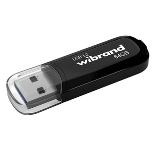 Флеш‑накопичувач Wibrand Marten USB 3.2 Gen1 64GB - Black wilbrand marten-g1 usb 64gb фото