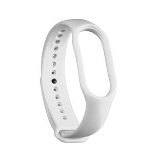Ремінець для Xiaomi Mi Band 5/6/7 Original Design - White mi band 5/6/7 фото