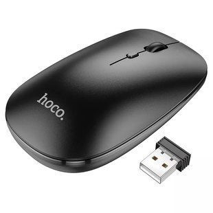 Миша бездротова Hoco GM15 Art Dual-Mode Business Wireless Mouse - Чорний Hoco GM15 фото
