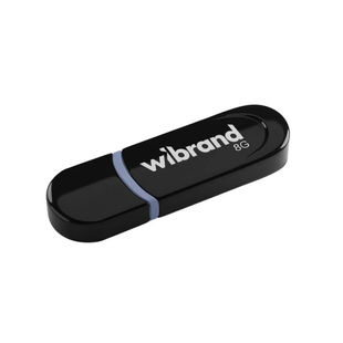 Флеш‑накопичувач Wibrand Panther USB 2.0 8GB - Black wilbrand panther 8gb usb 2.0 фото