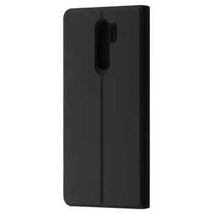 Чохол-книжка для Xiaomi Redmi 9 Wave Flap - Чорний nc 59209 фото