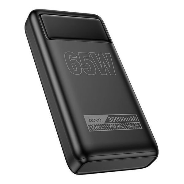 Павербанк для ноутбука Hoco DB81 Apollo 30000mAh 65W з ліхтариком та дисплеєм hoco db81 apollo фото