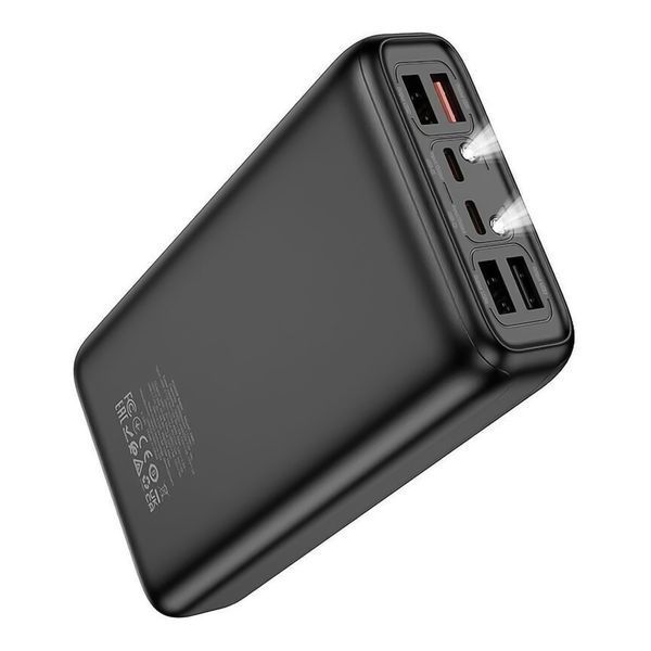 Павербанк для ноутбука Hoco DB81 Apollo 30000mAh 65W з ліхтариком та дисплеєм hoco db81 apollo фото
