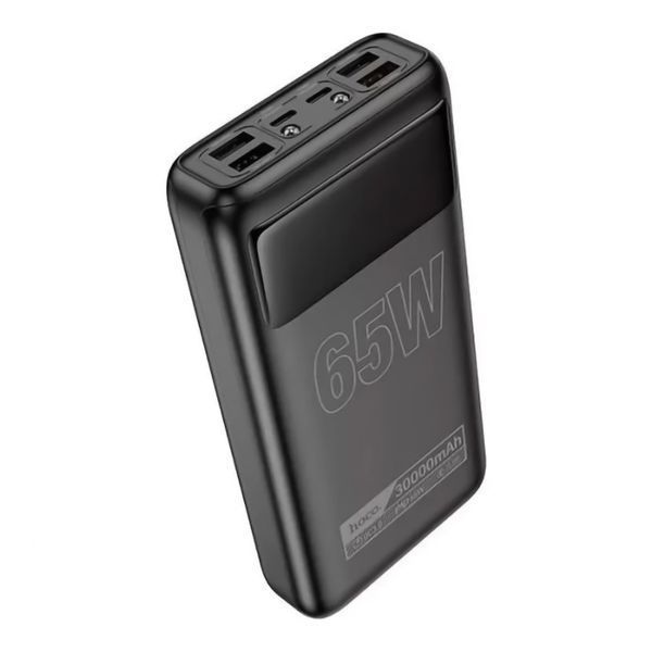 Павербанк для ноутбука Hoco DB81 Apollo 30000mAh 65W з ліхтариком та дисплеєм hoco db81 apollo фото