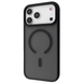 Чохол на Iphone 17 Pro Wave Matte Insane Case with Magnetic Ring - Black nc 64345 фото