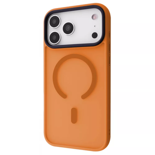 Чохол на Iphone 17 Pro Wave Matte Insane Case with Magnetic Ring - Cosmic Orange nc 64345 фото